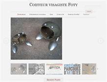 Tablet Screenshot of coiffeur-foty.com